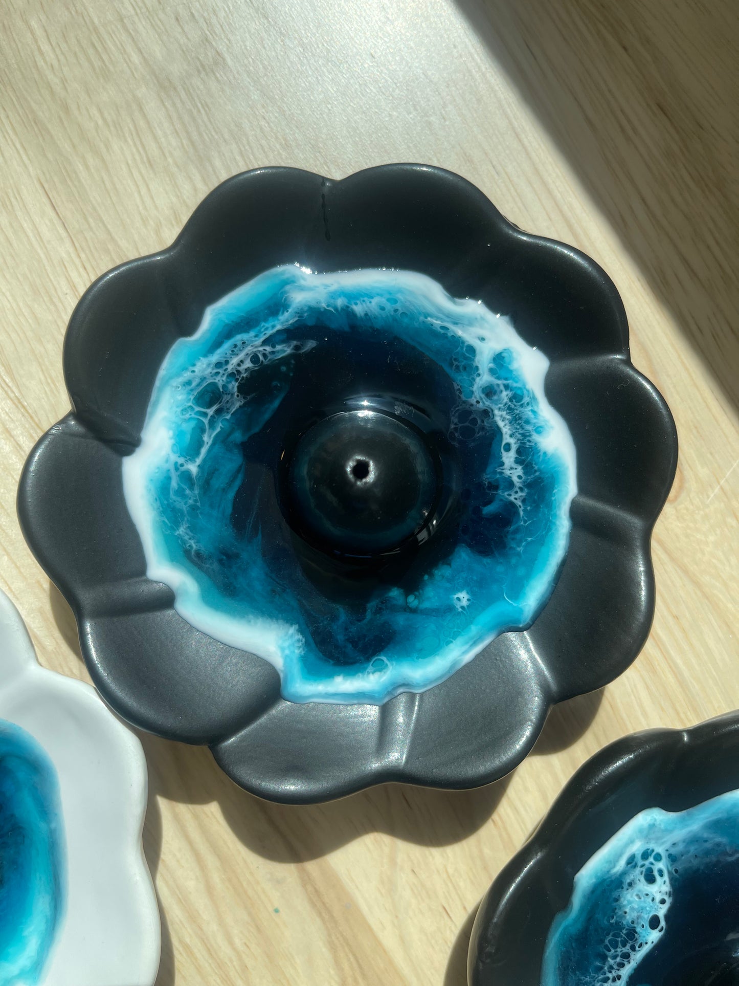 Ceramic Ocean Incense Holder