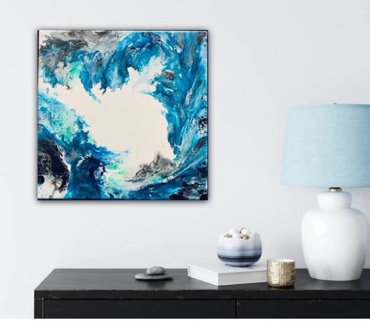 “Dancing Waters” wall art