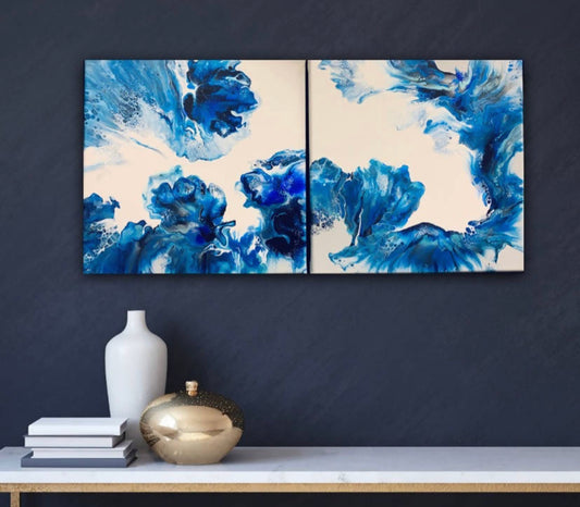 “Radiant Waters” wall art