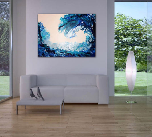 “Make Waves” wall art